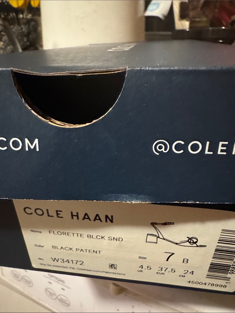 Box Label - Shoe Box